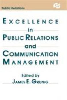 Hardcover Excellence in Public Relations and Communication Management Book