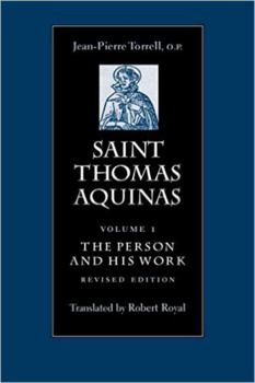 Paperback Saint Thomas Aquinas V1: The Person and His Work Book