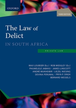 Paperback The Law of Delict in South Africa Book