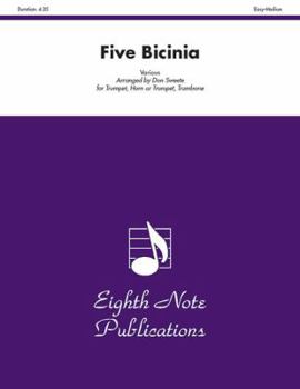 Paperback Five Bicinia: Score & Parts Book