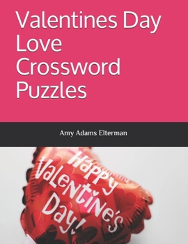 Paperback Valentines Day Love Crossword Puzzles Book