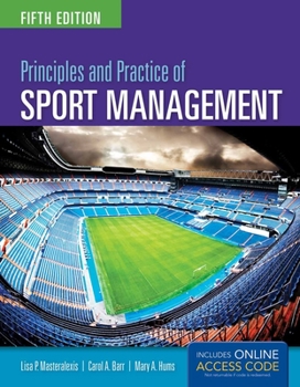 Paperback Principles and Practice of Sport Management Book