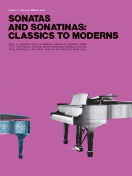 Paperback Sonatas and Sonatinas: Classics to Moderns: Music for Millions Series Book