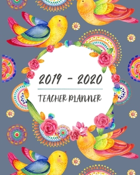 2019 - 2020 Teacher Planner: Teacher Lesson Planner Book | 8 x 10 | Soft Matte Cover | Lesson Planning For Instructors