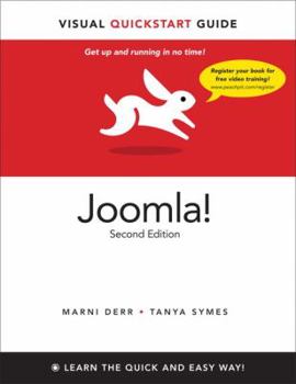 Paperback Joomla!: Visual QuickStart Guide Book