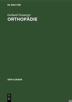 Hardcover Orthopädie [German] Book