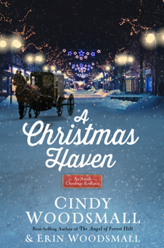 Hardcover A Christmas Haven: An Amish Christmas Romance Book