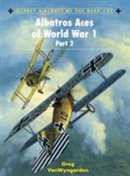 Paperback Albatros Aces of World War 1, Part 2 Book