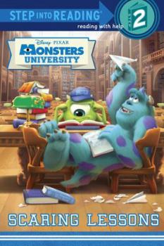 Paperback Monsters University: Scaring Lessons Book