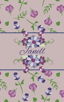 Paperback Janell: Small Personalized Journal for Women and Girls Book