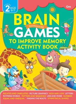 Paperback Brain Games to Improve Memory Activity Book