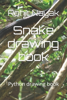 Snake drawing book: Python drawing book