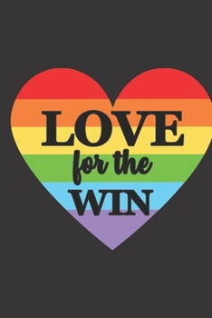 Paperback Love for the Win: 6 X 9 Undated Daily Planner with Prompts Book