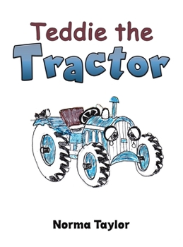 Hardcover Teddie the Tractor Book