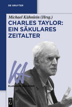 Paperback Charles Taylor: Ein säkulares Zeitalter [German] Book