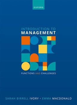 Paperback Introduction to Management: Functions and Challenges Book