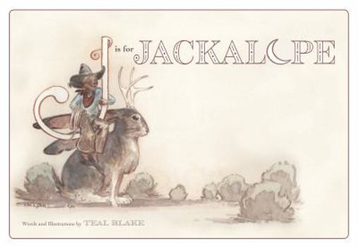 Hardcover J is For Jackalope Book