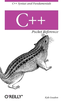 Paperback C++ Pocket Reference Book