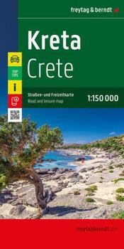 Map Crete Road and Leisure Map Book