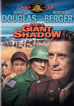 DVD Cast A Giant Shadow Book