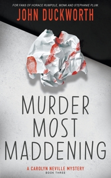Paperback Murder Most Maddening Book
