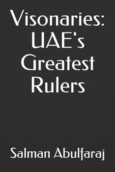 Paperback Visonaries: UAE's Greatest Rulers Book