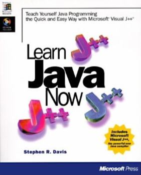 Paperback Learn Java Now, [With CDROM] Book