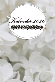 Kalender 2020: MEIN KALENDERBUCH // Taschenkalender zum ausfüllen 150 Seiten // Blumen // 6x9 (15,20cm x 22,80cm)  Wunderschönes Softcover glänzend / ... - Schreibwaren @Cherieeearts (German Edition)