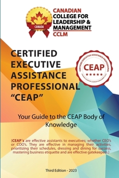 Paperback Certified Executive Assistance Professional CEAP Body of Knowledge Book