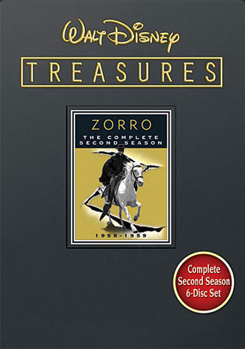 DVD Walt Disney Treasures: Zorro - The Complete Second Season Book