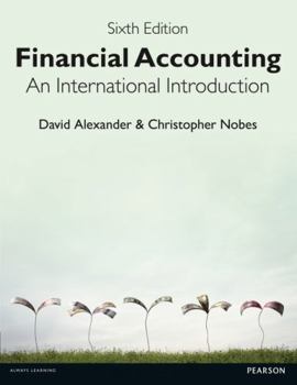 Paperback Financial Accounting: An International Introduction Book