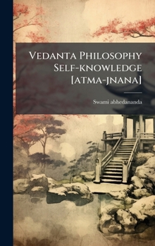 Hardcover Vedanta Philosophy Self-knowledge [atma-jnana] Book