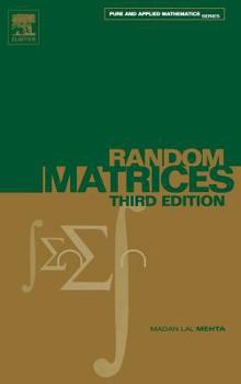 Hardcover Random Matrices: Volume 142 Book