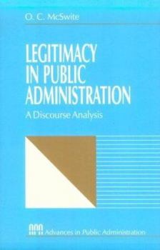 Paperback Legitimacy in Public Administration: A Discourse Analysis Book