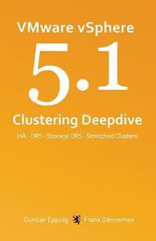 Paperback Vmware Vsphere 5.1 Clustering Deepdive Book