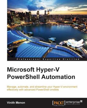 Paperback Microsoft Hyper-V PowerShell Automation Book