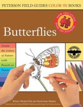 Paperback Butterflies (Peterson Field Guide Color-In Books) Book