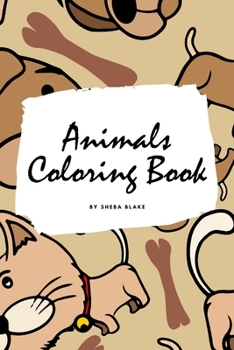 Paperback Animals Coloring Book for Children (6x9 Coloring Book / Activity Book) Book