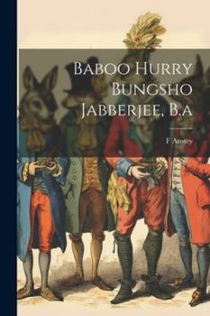 Paperback Baboo Hurry Bungsho Jabberjee, B.a Book
