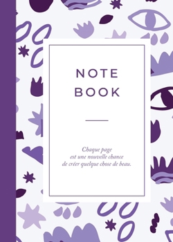 Paperback Carnet motifs Violet [French] Book