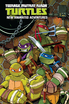 Paperback Teenage Mutant Ninja Turtles: New Animated Adventures Omnibus, Volume 1 Book