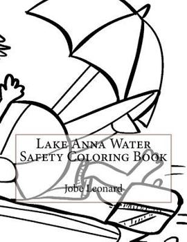 Paperback Lake Anna Water Safety Coloring Book