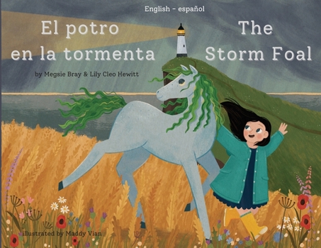 Paperback The Storm Foal El potro en la tormenta [Multiple Languages] Book