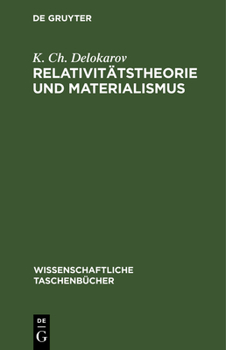 Hardcover Relativitätstheorie Und Materialismus [German] Book