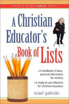 Paperback A Christian Educator's Book of Lists Book