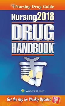 Paperback Nursing Drug Handbook Book