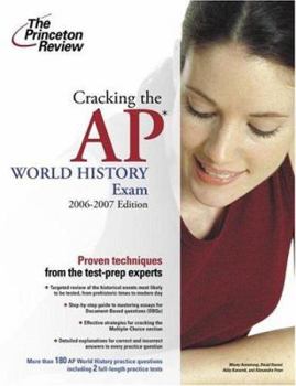 Paperback Cracking the AP World History Exam Book