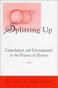 Hardcover Splitting Up: Enmeshment and Estrangement in the Process of Divorce Book