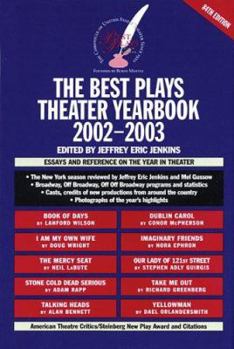 The Best Plays Theater Yearbook 2002-2003 - Book  of the Best Plays Theater Yearbook