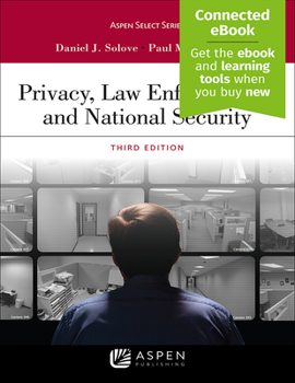 Paperback Privacy, Law Enforcement, and National Security: [Connected Ebook] Book